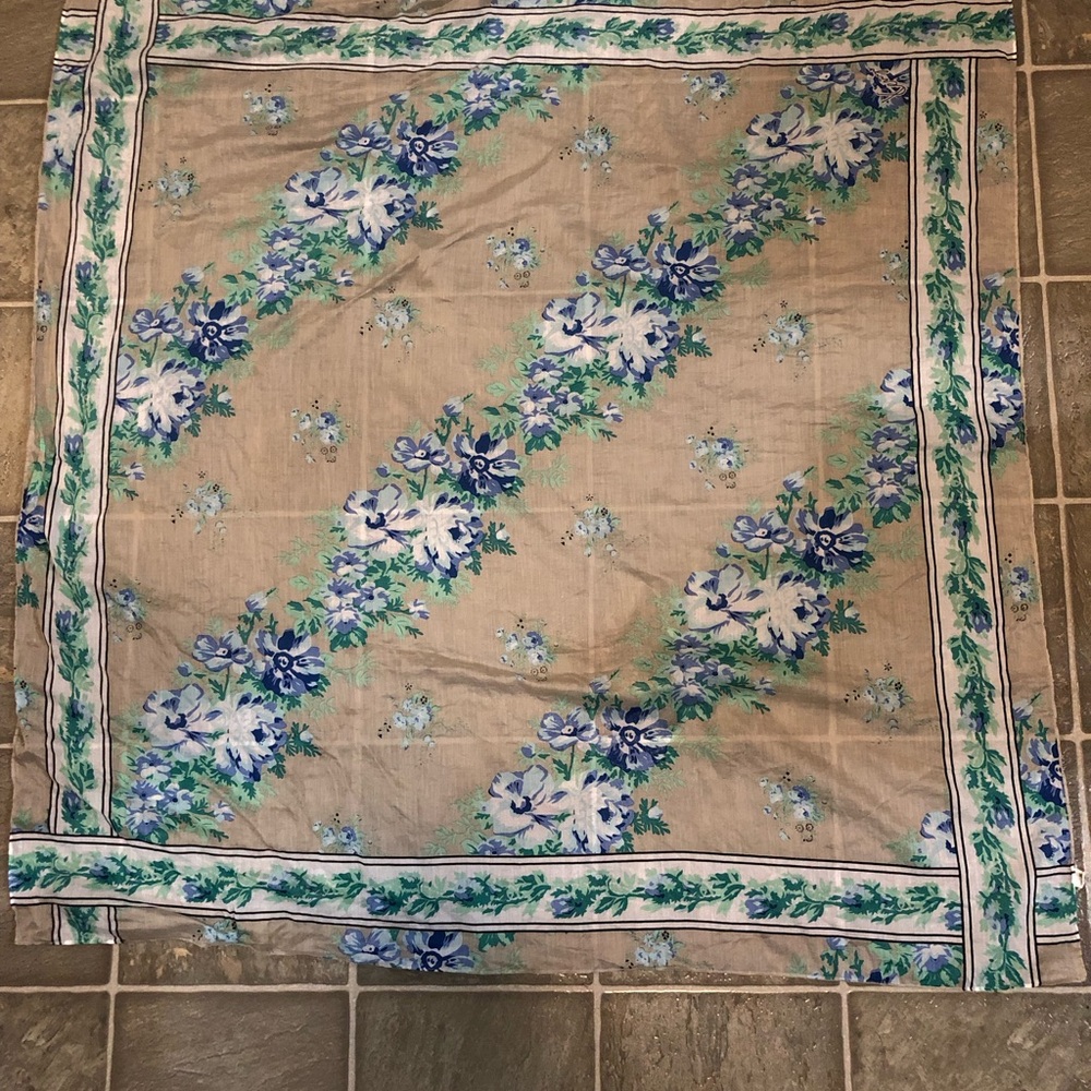 Vintage Kenzo Floral Scarf